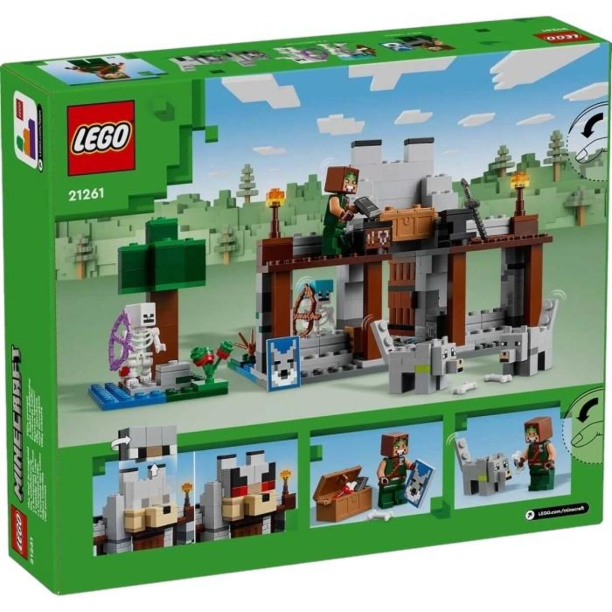 LEGO MINECRAFT 21261 - IL CASTELLO DEL LUPO