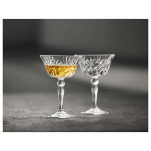 Set de 4 coupes à champagne Melodia 26 cl