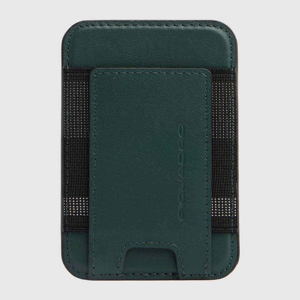 Piquadro Portacarte di credito MagSafe® in pelle