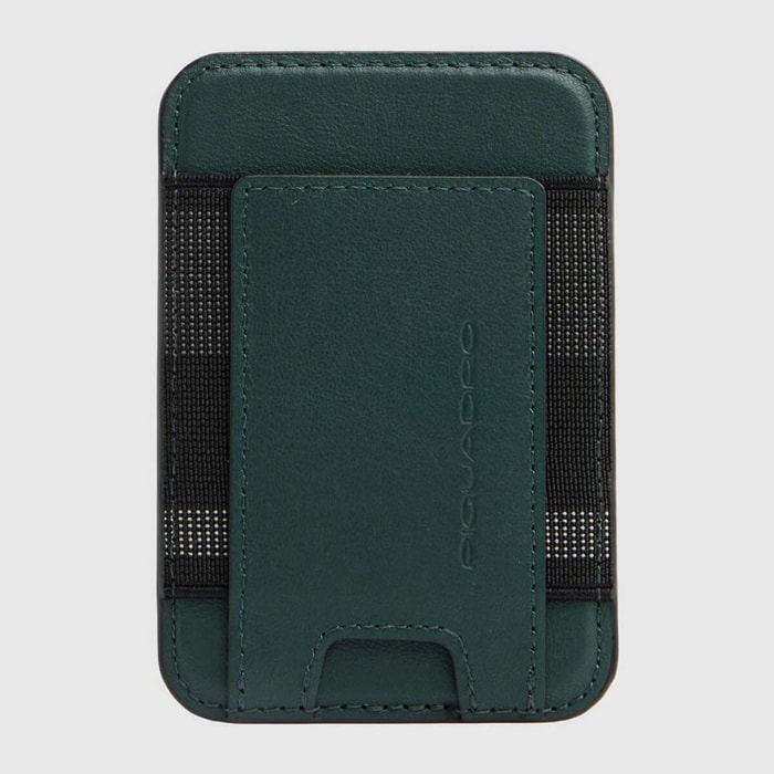 Piquadro Portacarte di credito MagSafe® in pelle