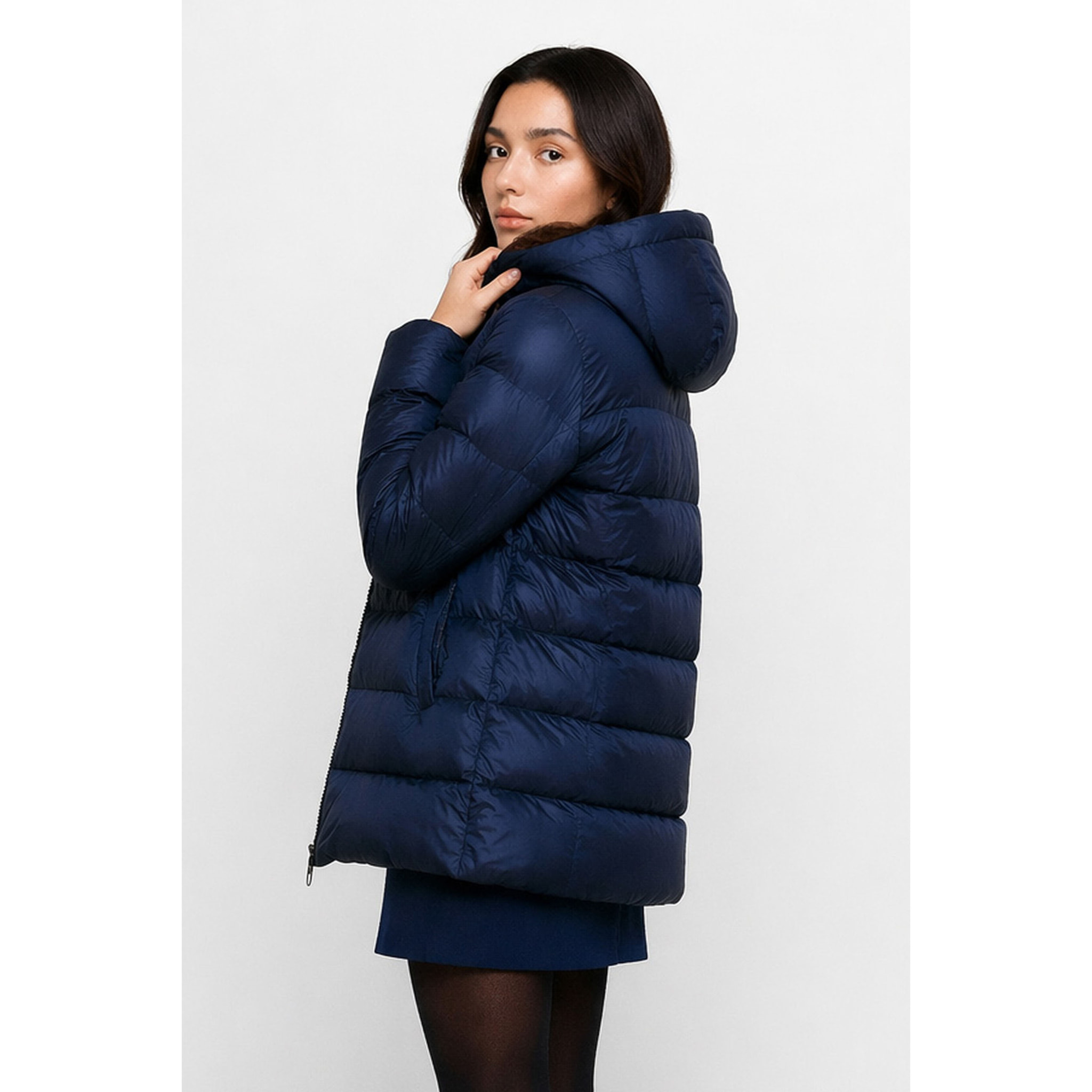 Kocca - Giubbotto piumino da donna trapuntato con cappuccio e zip Donna