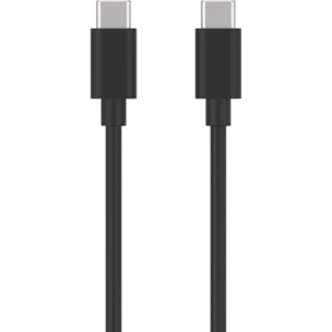 Câble USB C ESSENTIELB vers USB-C noir 1m