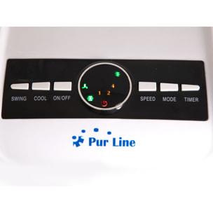 Rafraichisseur d'air par évaporation 70W 3 vitesses et 4 L