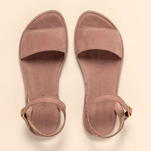 Sandalias N5693 NOBUCK LAVADO MALVA / TULIP color Malva