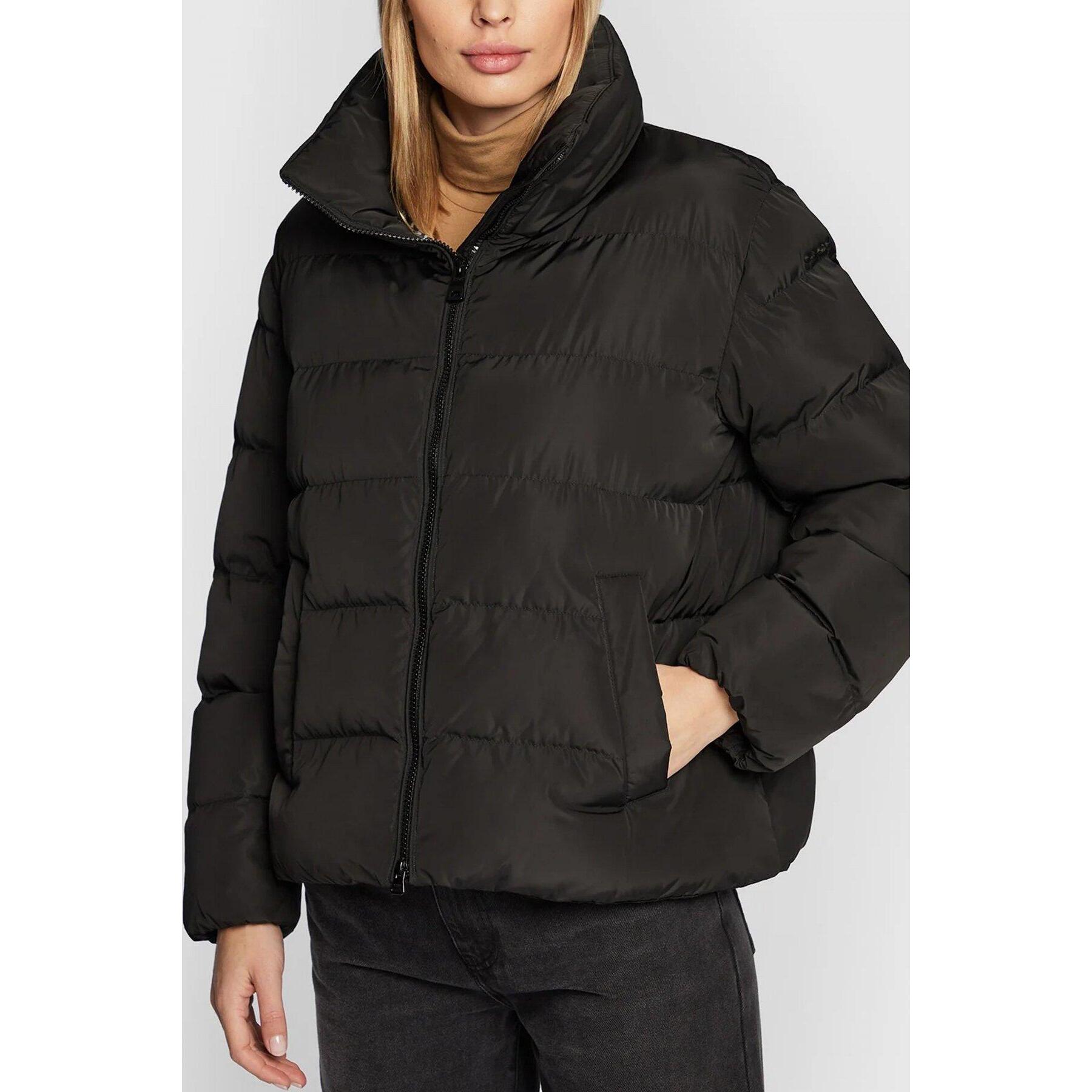 Abrigos Mujer de la marca GEOX  modelo W ANYLLA SHORT PARKA NEGRO