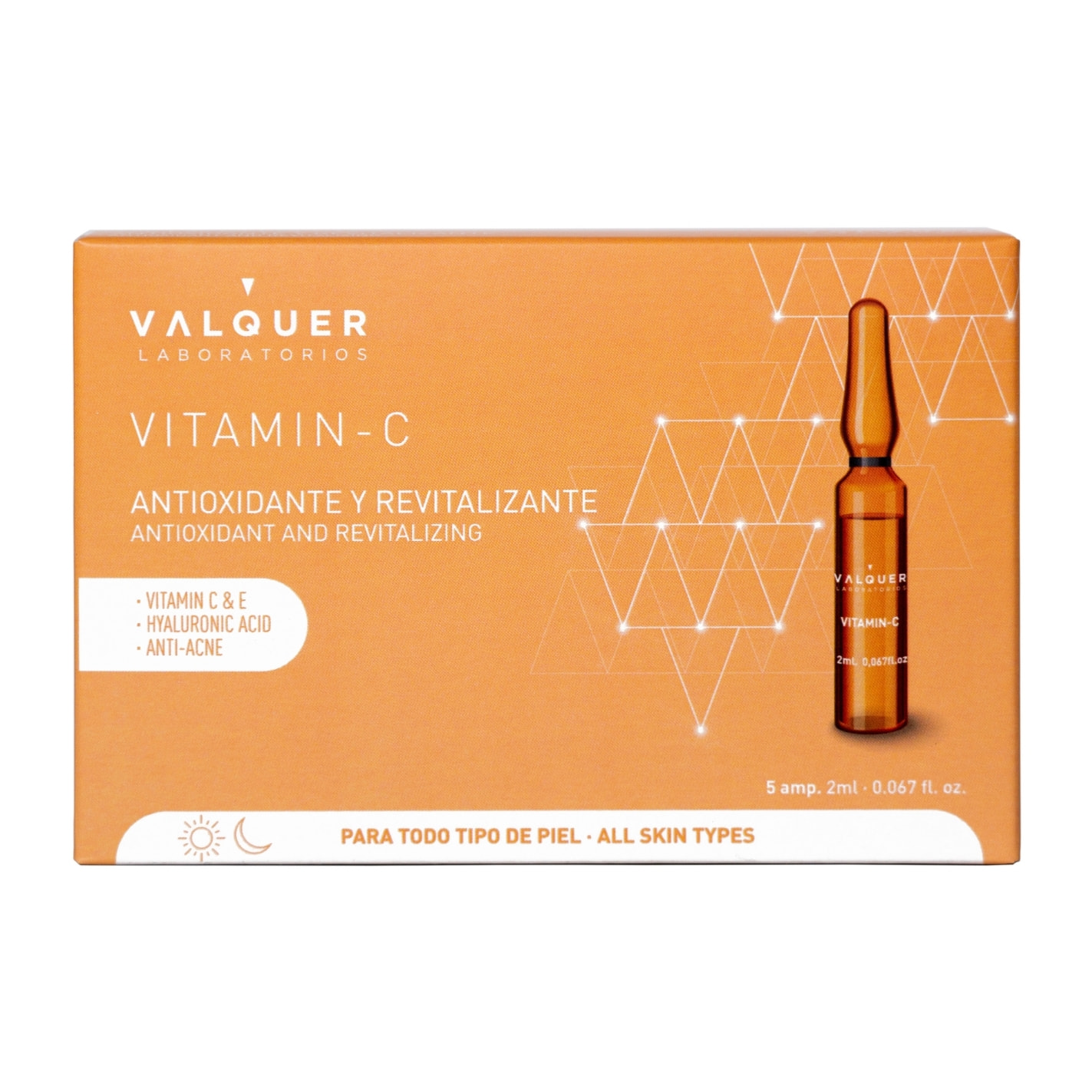 Valquer Ampollas Vitamina C - 5 x 2 ml