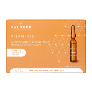 Valquer Ampollas Vitamina C - 5 x 2 ml