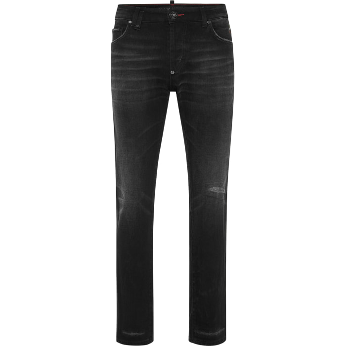 PHILIPP PLEIN Vaqueros de corte recto