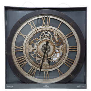 Horloge mécanique "Ivy" D61cm
