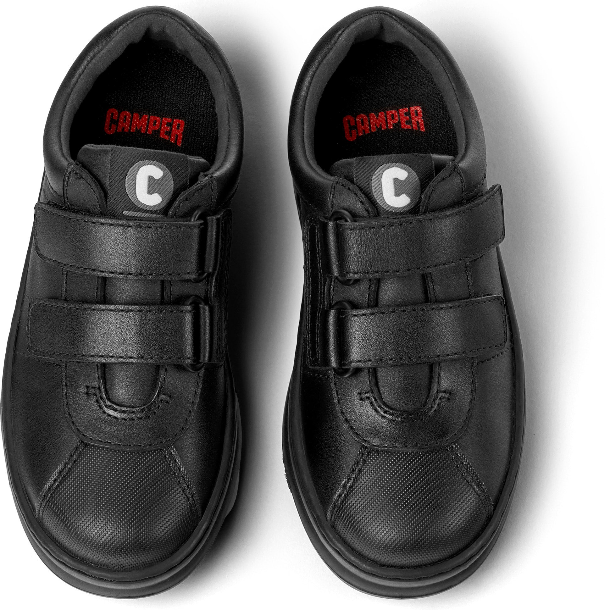 Sneakers - CAMPER Runner Four - Nero - Pelle liscia / Tessuto tecnico