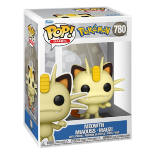 Pokemon Funko Pop! Games Vinile Figura Meowth 9 Cm