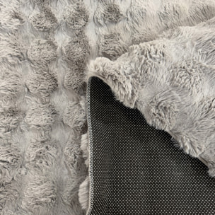 BUBBLE - Tapis doux anthracite