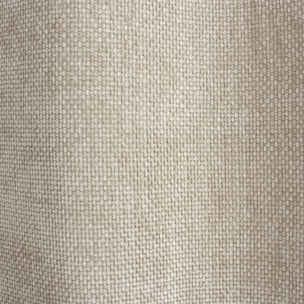 Rideau velours  - Effet chiné tamisant - Naturel