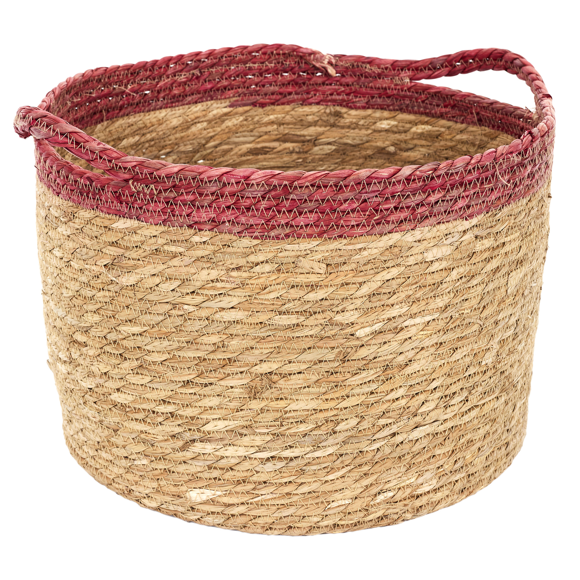 Panier Tresse Bicolore X3
