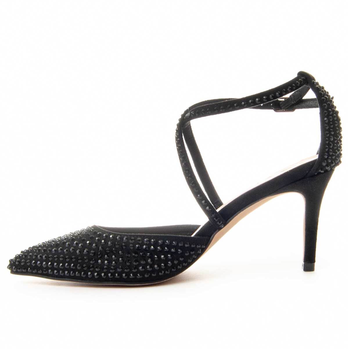 Zapatos De Tacón - Negro - Altura: 8 cm