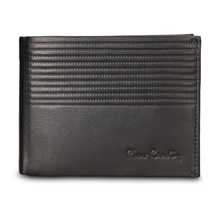 Portafoglio uomo in vera pelle - Modello Idris Ultra - Casual - 12.5 x 9.0 x 2.0 cm