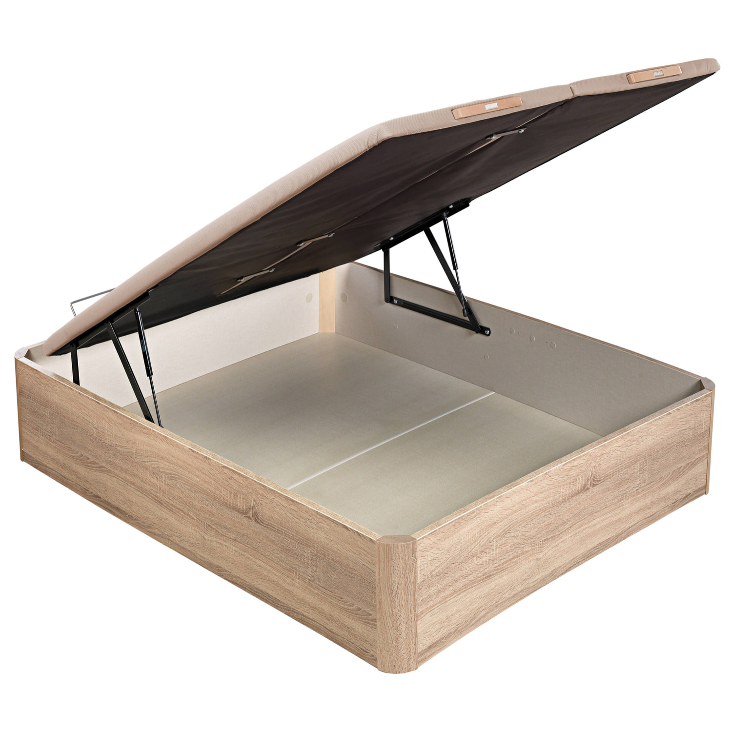 Canapé Abatible | 41CM | ENVIO, MONTAJE Y RETIRADA INCLUIDO | Tapa Doble | Gran Capacidad | Naturbox 2.0 Plus