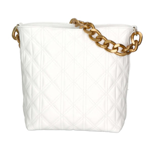 Borsa a spalla da Donna Adra in Vera Pelle Made in Italy 17x31x15,5 cm