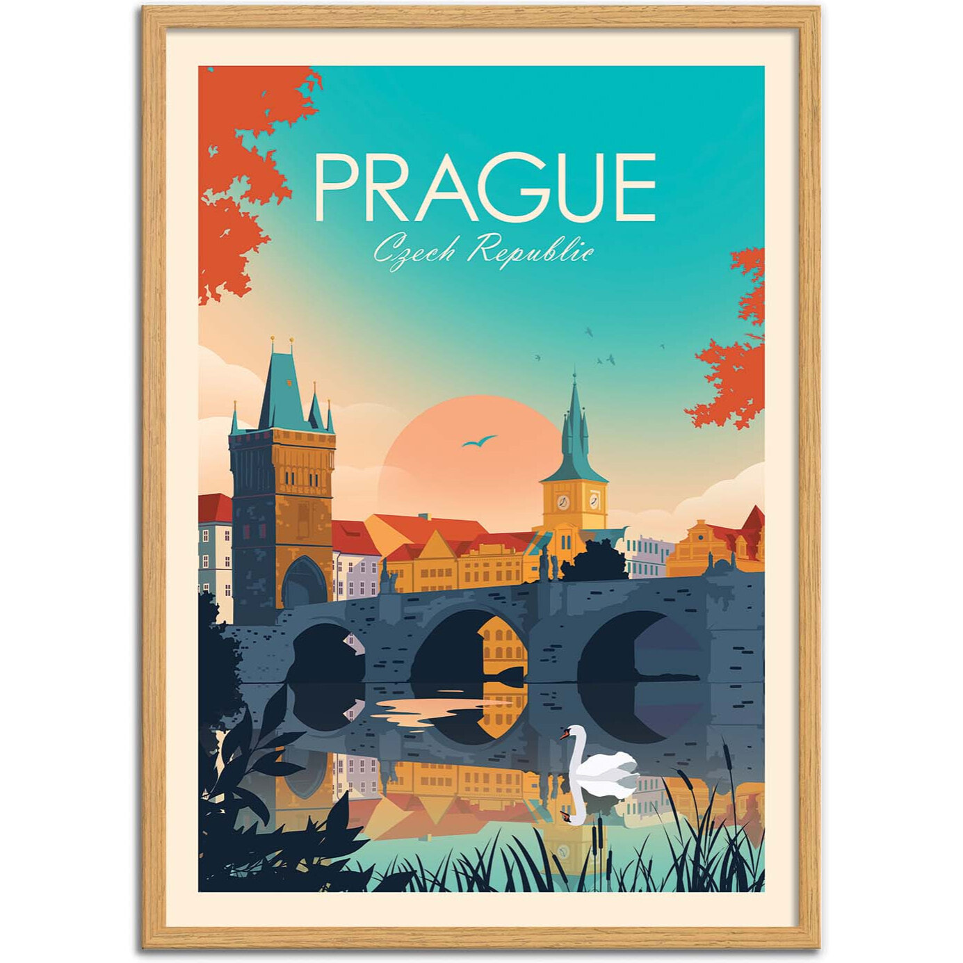 Affiche - Prague - Studio Inception