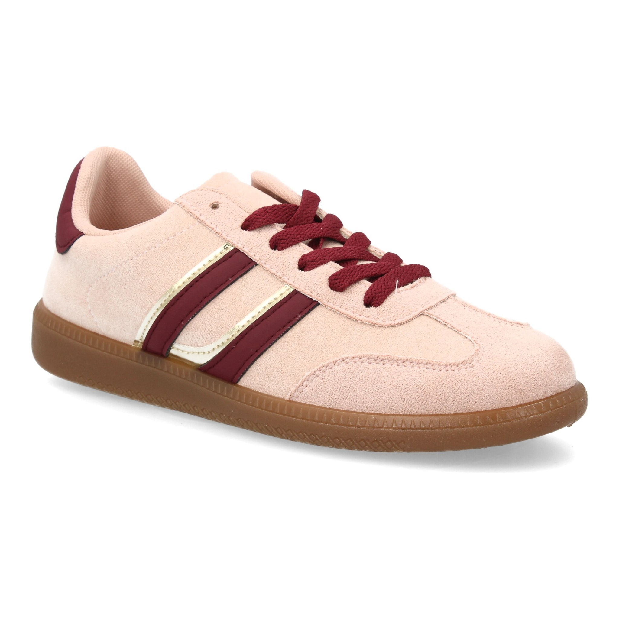 Zapatillas deportivas mujer casual efecto ante con cordones