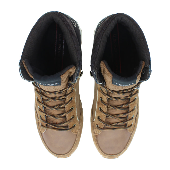 U.S. Polo Assn. - Stivaletti ARON005MDTY1 in camoscio per uomo