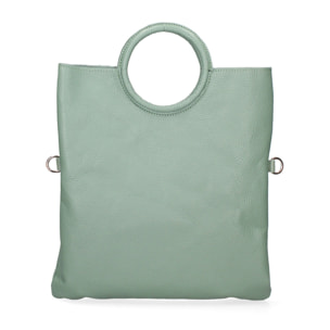 Borsa a mano da donna Made in Italy - Modello Valora Chic - 100% pelle - 29.0 x 30.0 x 1.0 cm