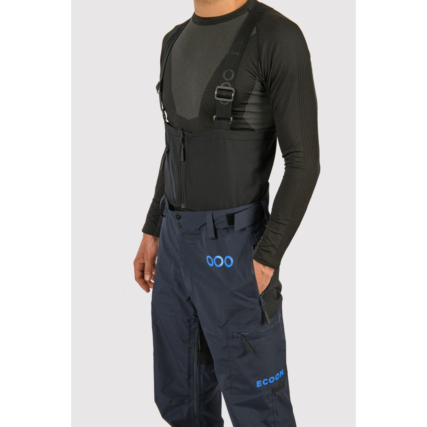 Pantaloni da uomo ECOExplorer Pants di ECOON - Blu