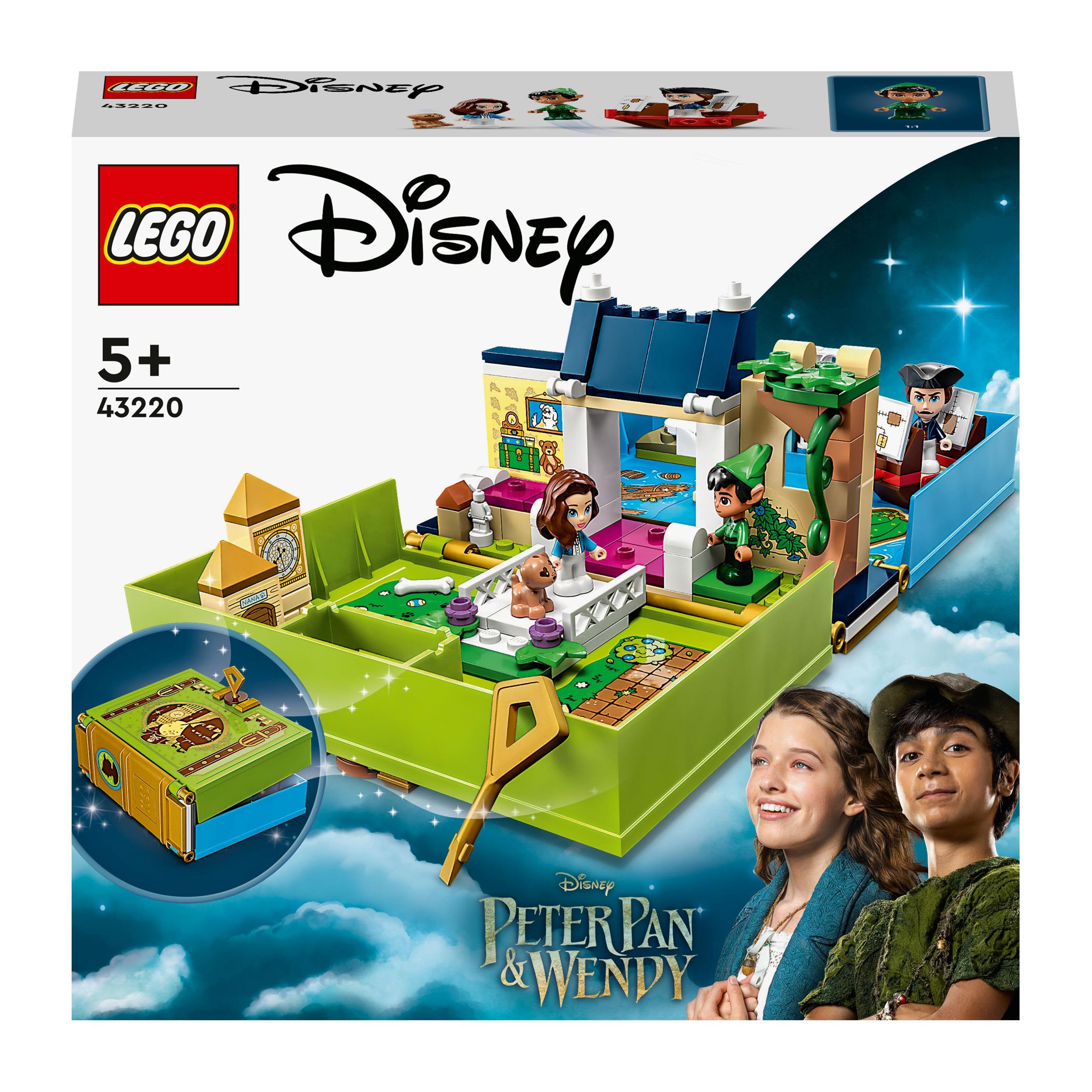 LEGO DISNEY CLASSIC 43220 - L'AVVENTURA DEL LIBRO DELLE FIABE DI PETER PAN E WENDY