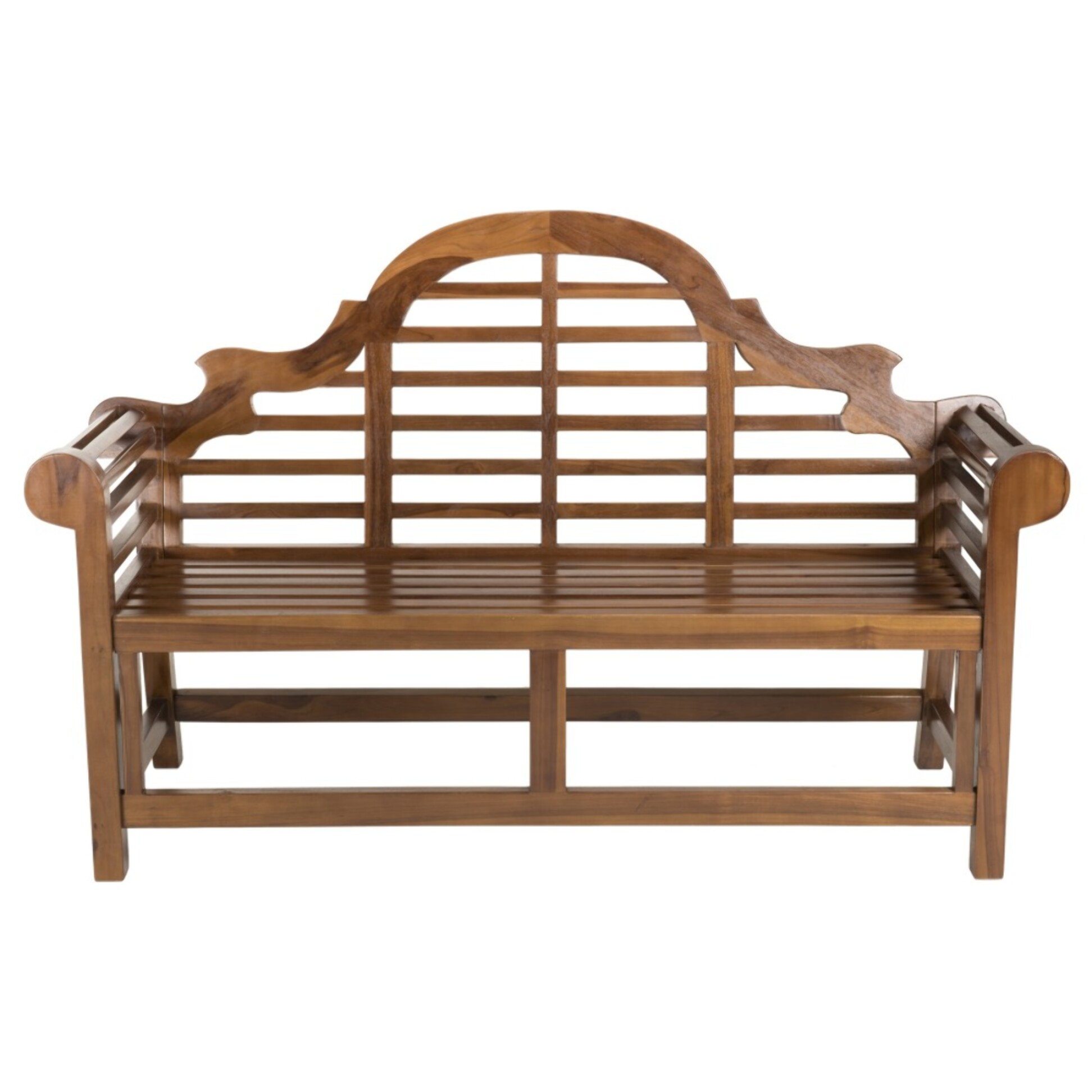 MAEVA - Banc de jardin Sumatra en bois teck huilé