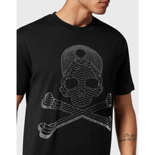 PHILIPP PLEIN T-Shirt Round Neck SKULL&BONES
