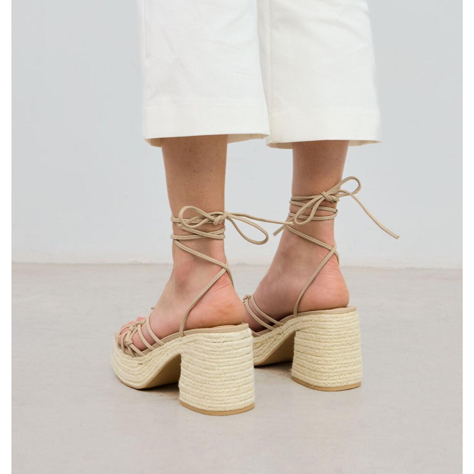 Sandalias de tacón Lena 10 cm