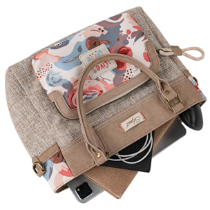Bolso De Mano Skpat Leyre Taupe