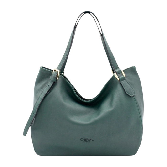 Bolso de hombro Cheval Firenze Alba Verde Oscuro