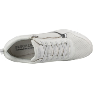 Sneakers De  Mujer Uno Metallic Sliders Blanco