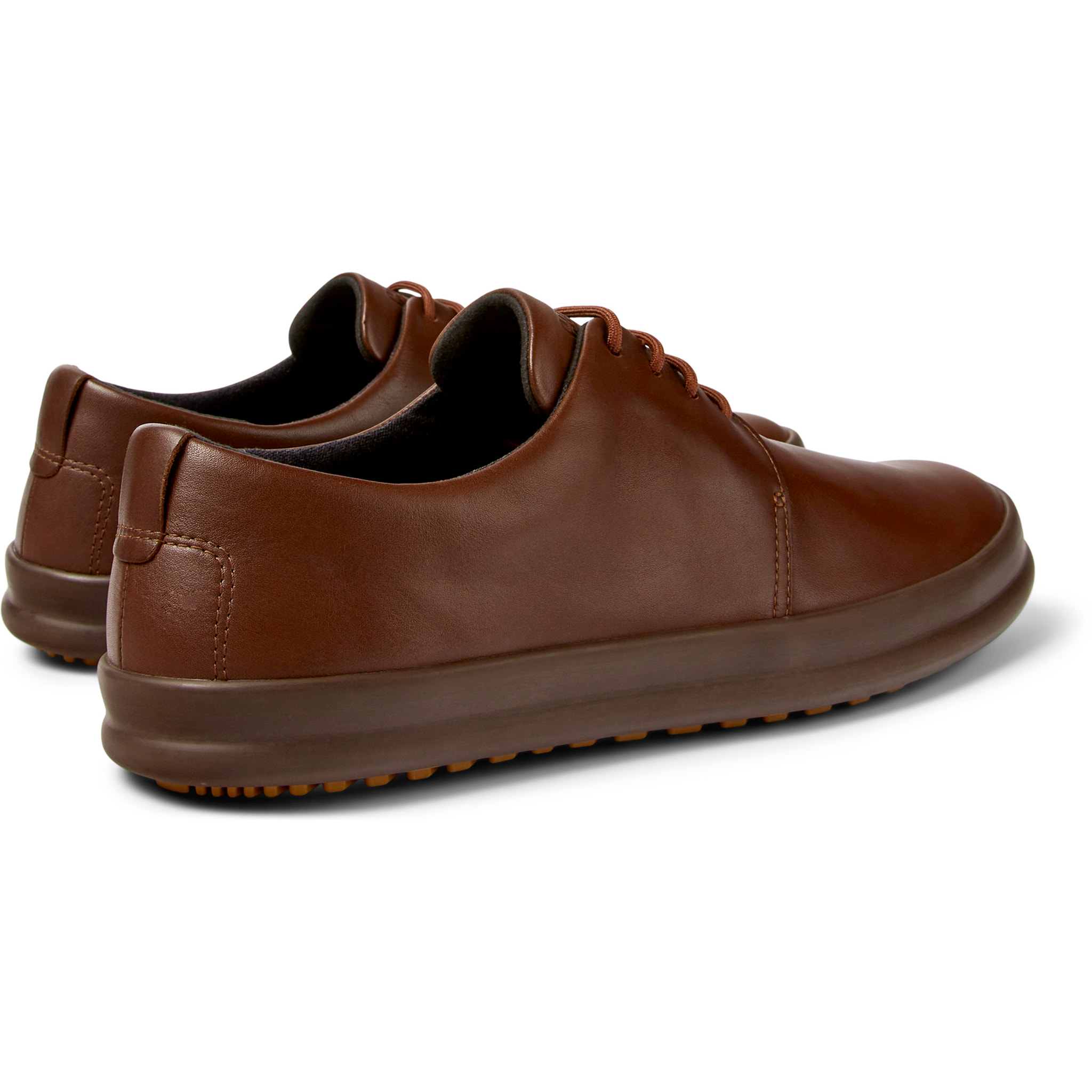 Zapatillas - CAMPER Chasis - Marron - Cuero liso