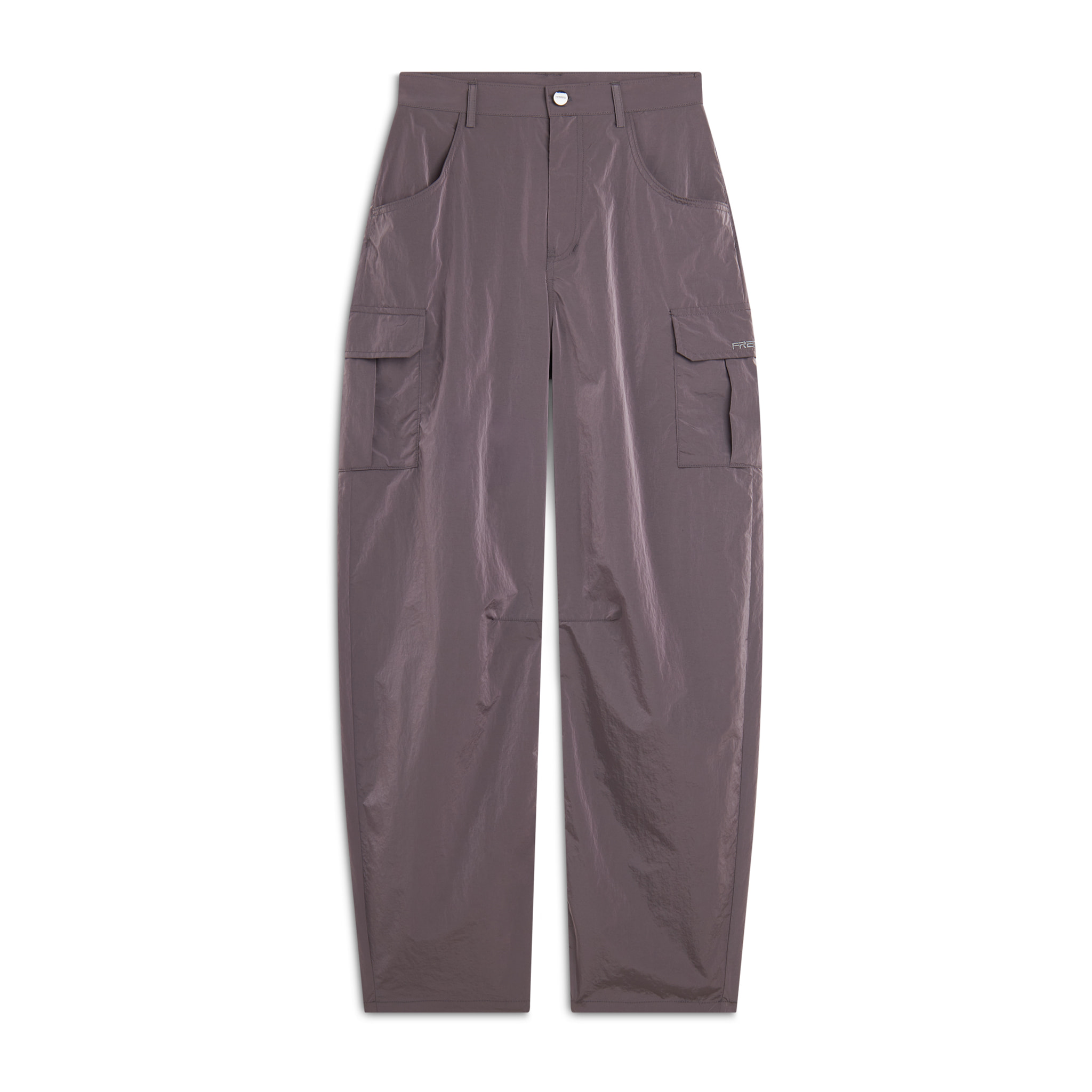 Pantaloni Cargo carrot fit in nylon navetta