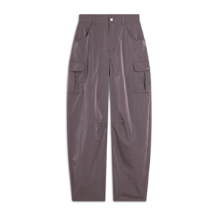 Pantaloni Cargo carrot fit in nylon navetta