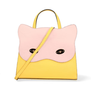 Borsa a mano da donna - Modello Arancia - 100% pelle - 32.0 x 28.0 x 13.0 cm