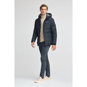 Chaqueta Val Thorens azul marino con logo Polo Club