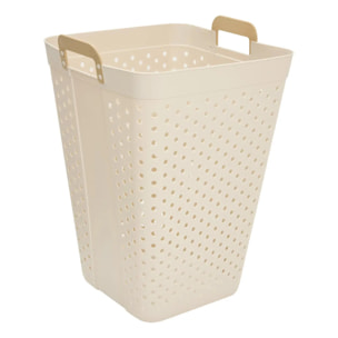Panier à linge Flex 74L argile