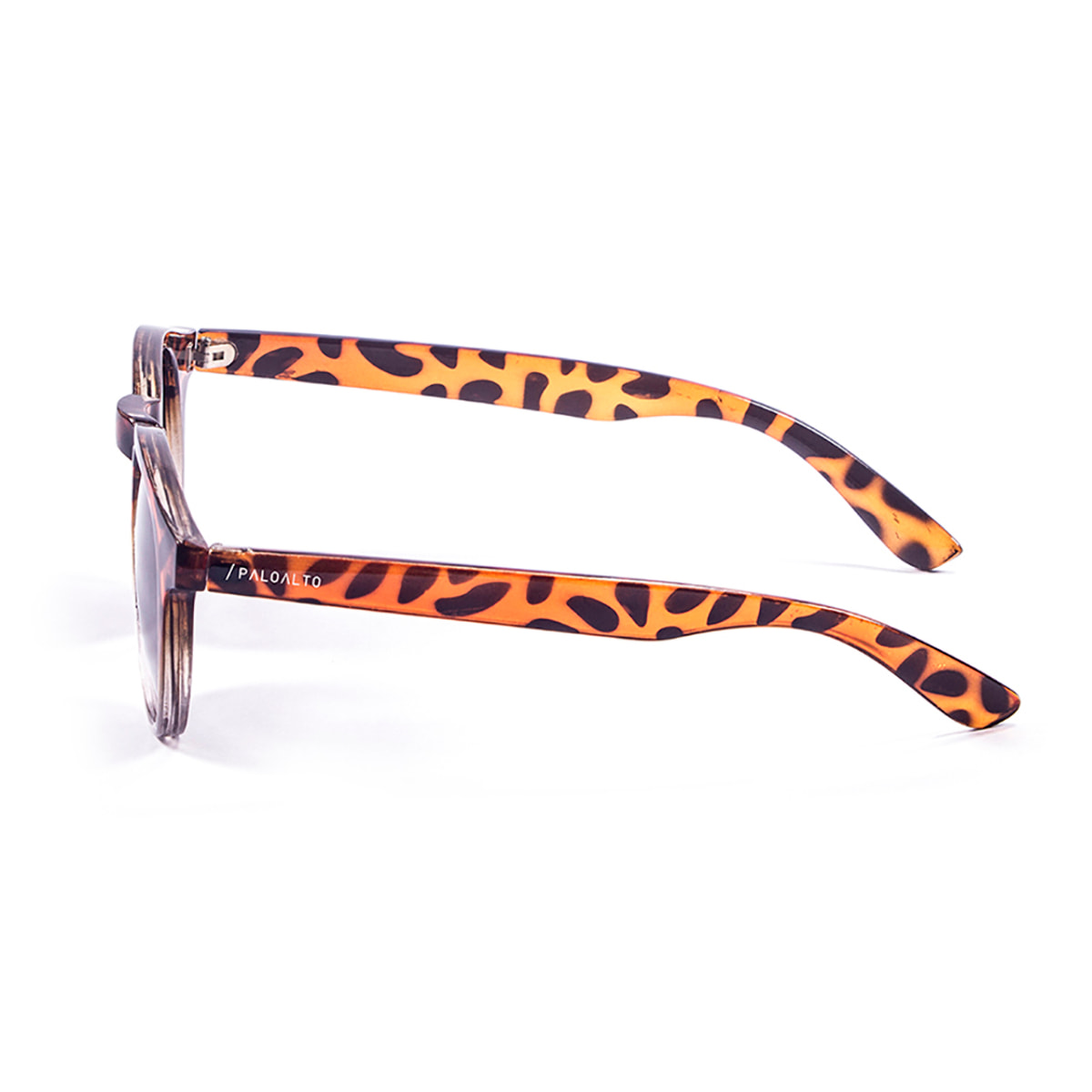 Gafas de sol PALO ALTO NEWPORT - Demi marrón superior con detalle blanco / Ahumada
