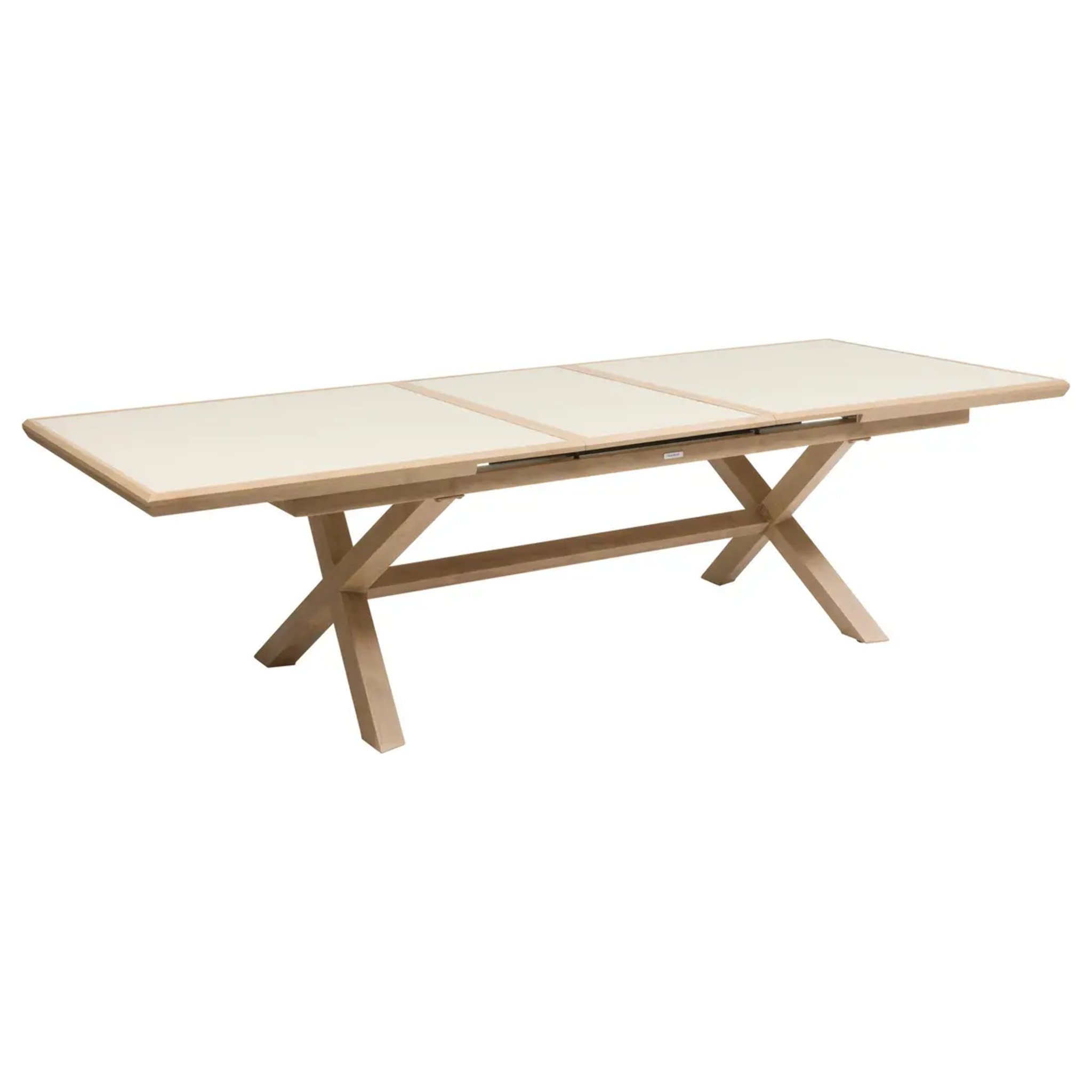 Table de jardin 10 places Axiome extensible argile