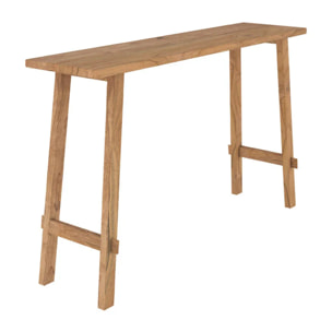 Console Cahya en bois de teck recyclé - Cahya