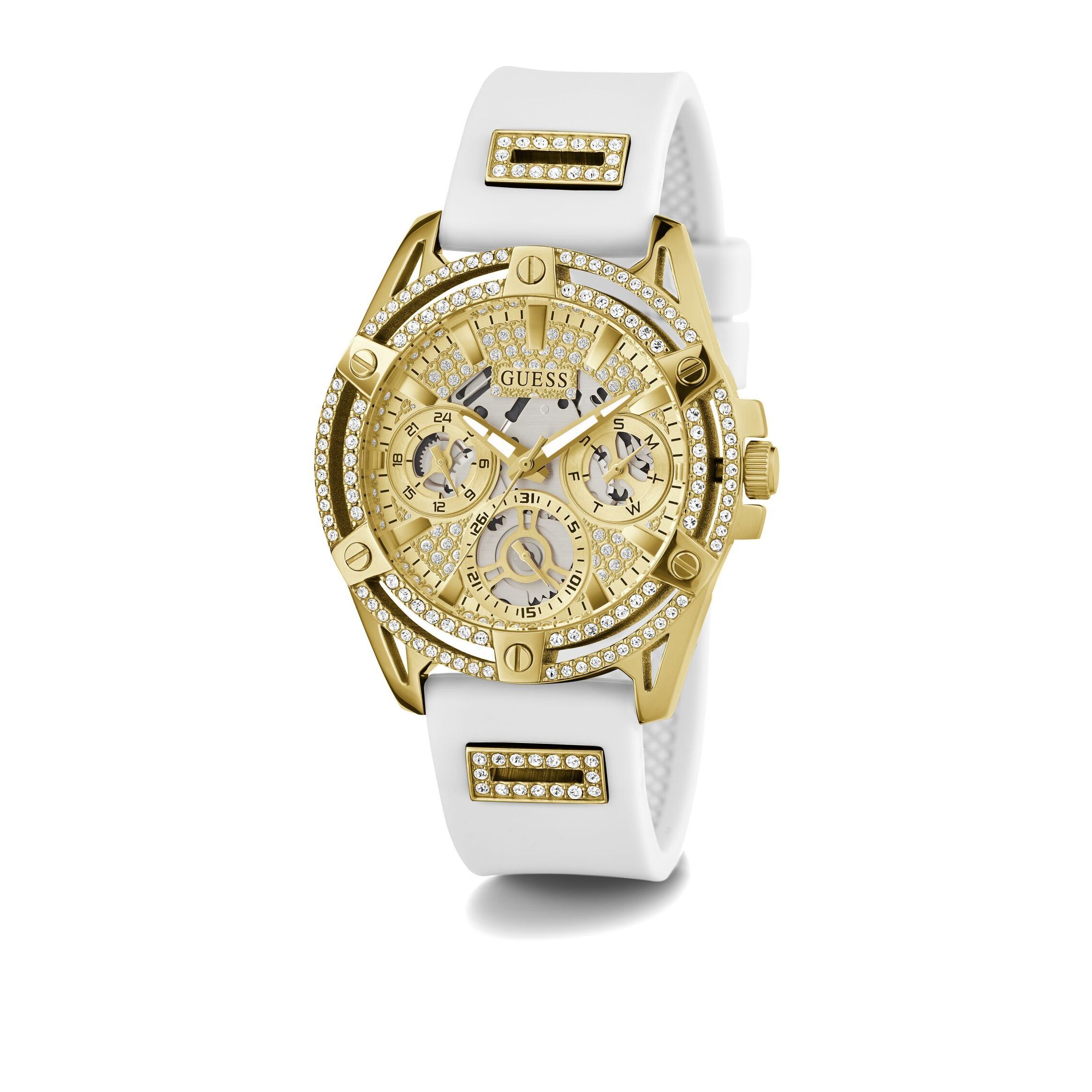 Guess Reloj De Cuarzo Analógico De Cuarzo Gs Reina