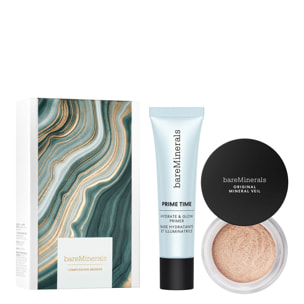 Complexion Heroes - Coffret Primer Hydrate&Glow 30ml + Mini Loose Mineral Veil 2g
