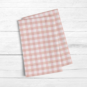 Pack de 2 torchons de cuisine Carreaux 150-11 - 45x70 cm