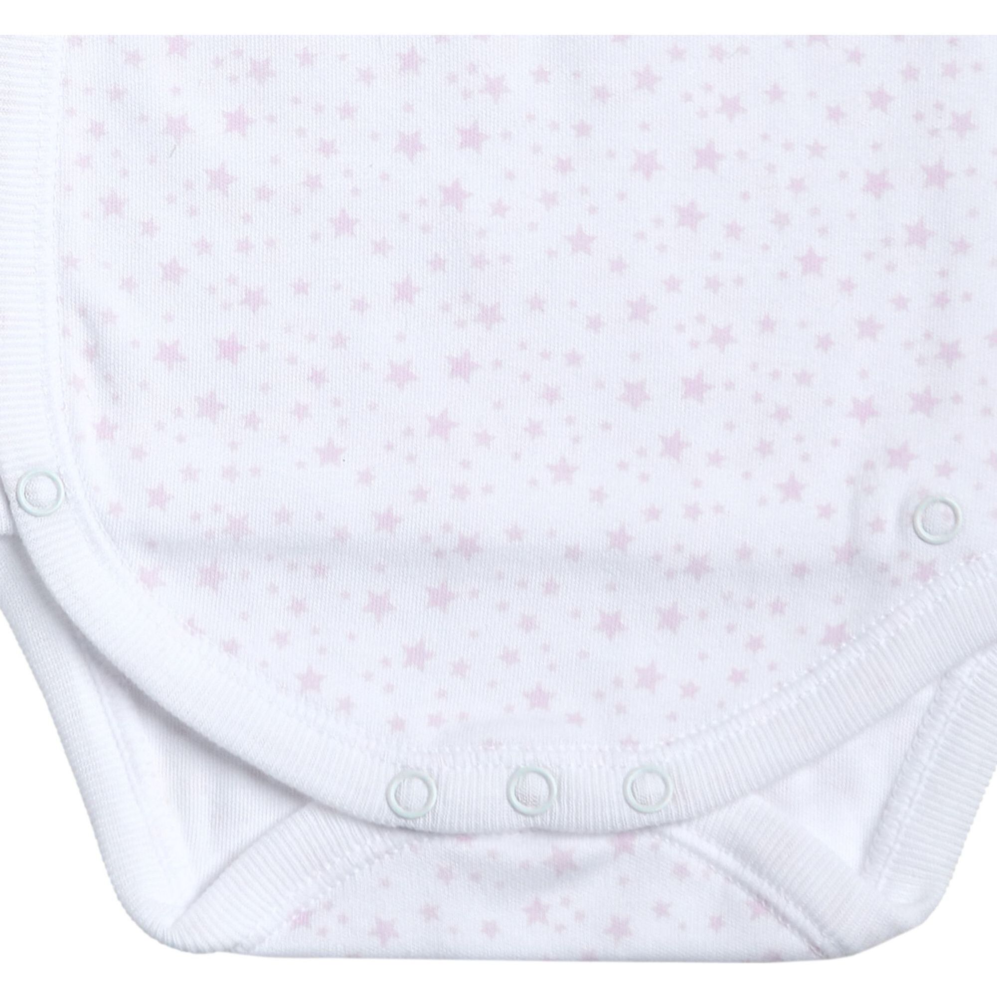 Body bebé manga larga cuello puntilla