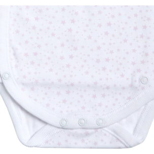 Body bebé manga larga cuello puntilla