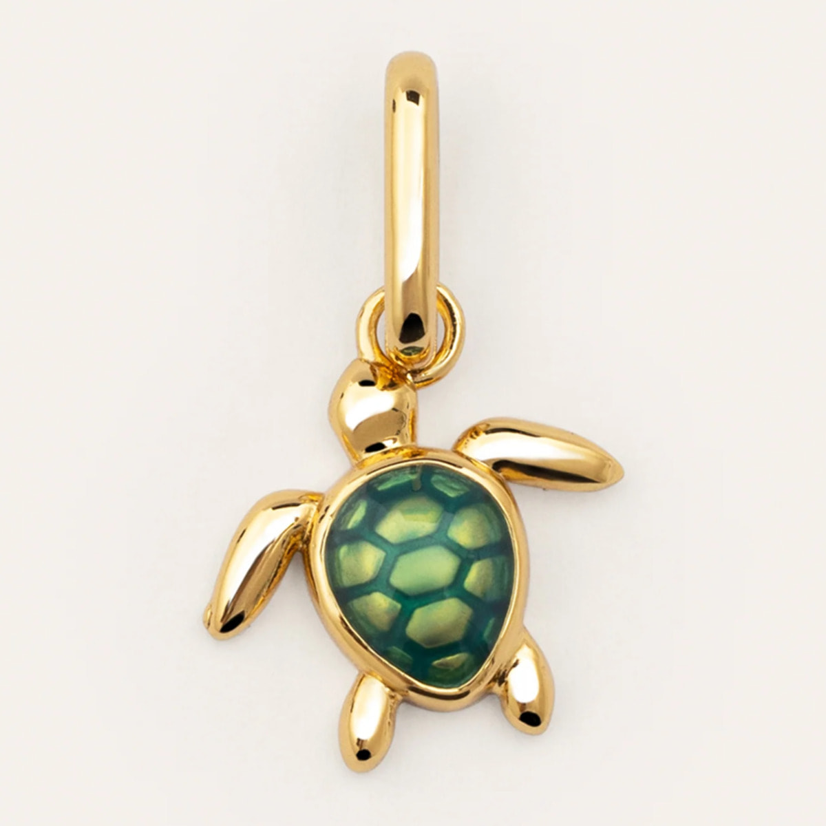 Charm Tortuga Baño Oro