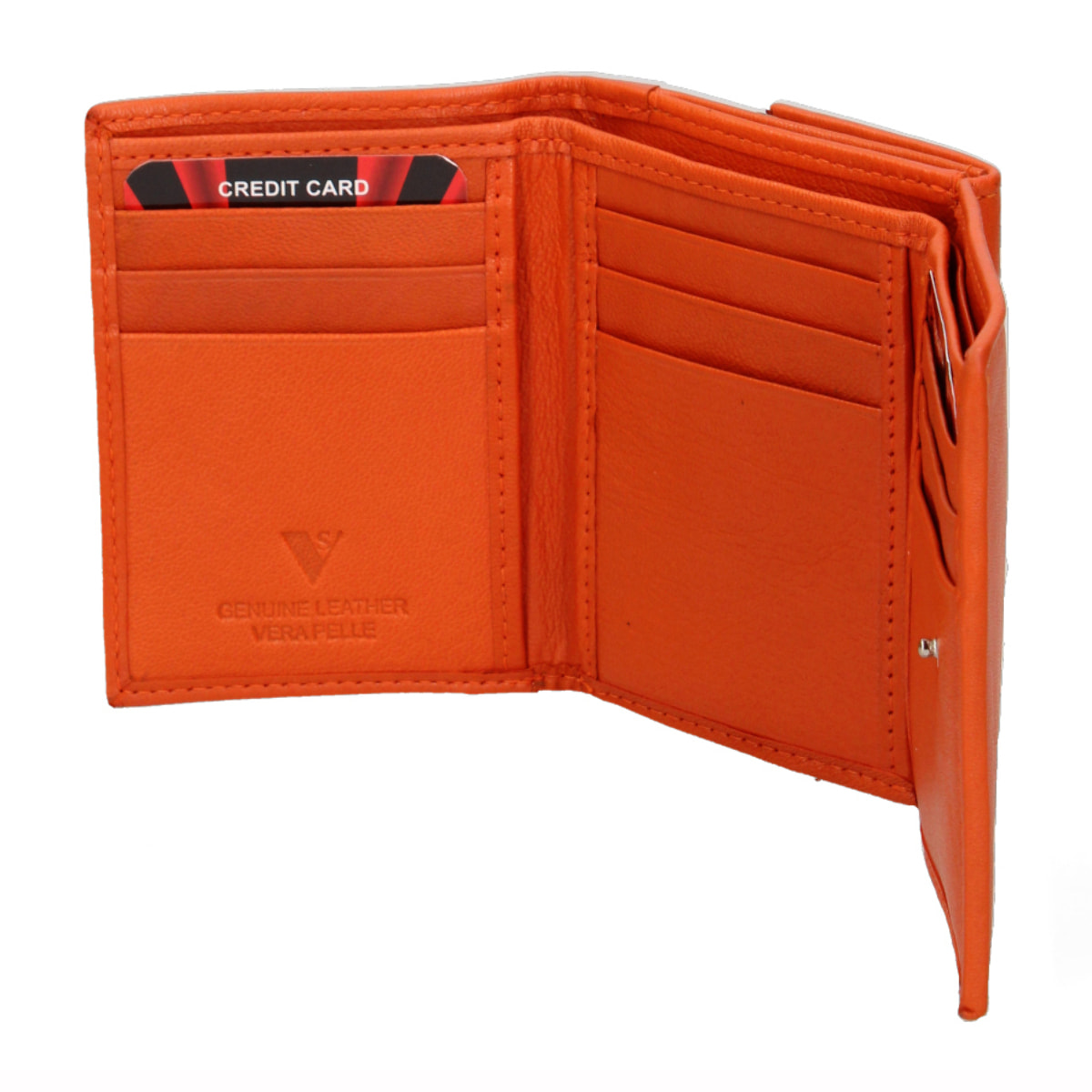 Portafoglio  da donna ecopelle Prodotto Vegano 12x10x3 cm